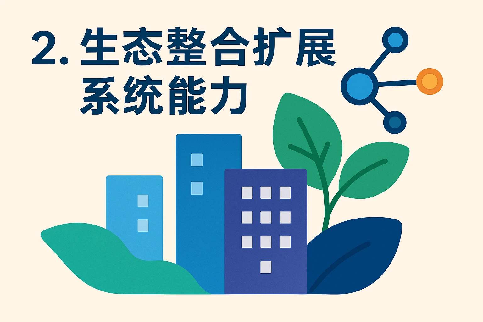 2. 生态整合扩展系统能力