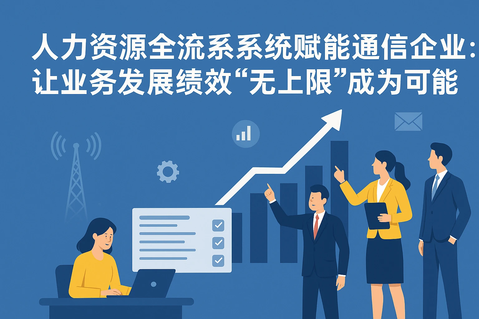 人力资源全流程系统赋能通讯企业：让业务发展绩效“无上限”成为可能