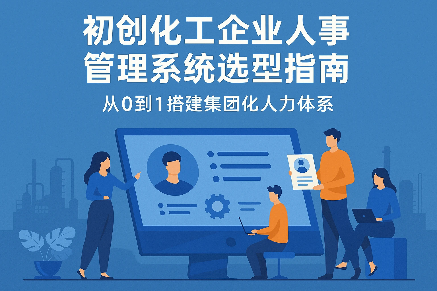 初创化工企业人事管理系统选型指南：从0到1搭建集团化人力体系