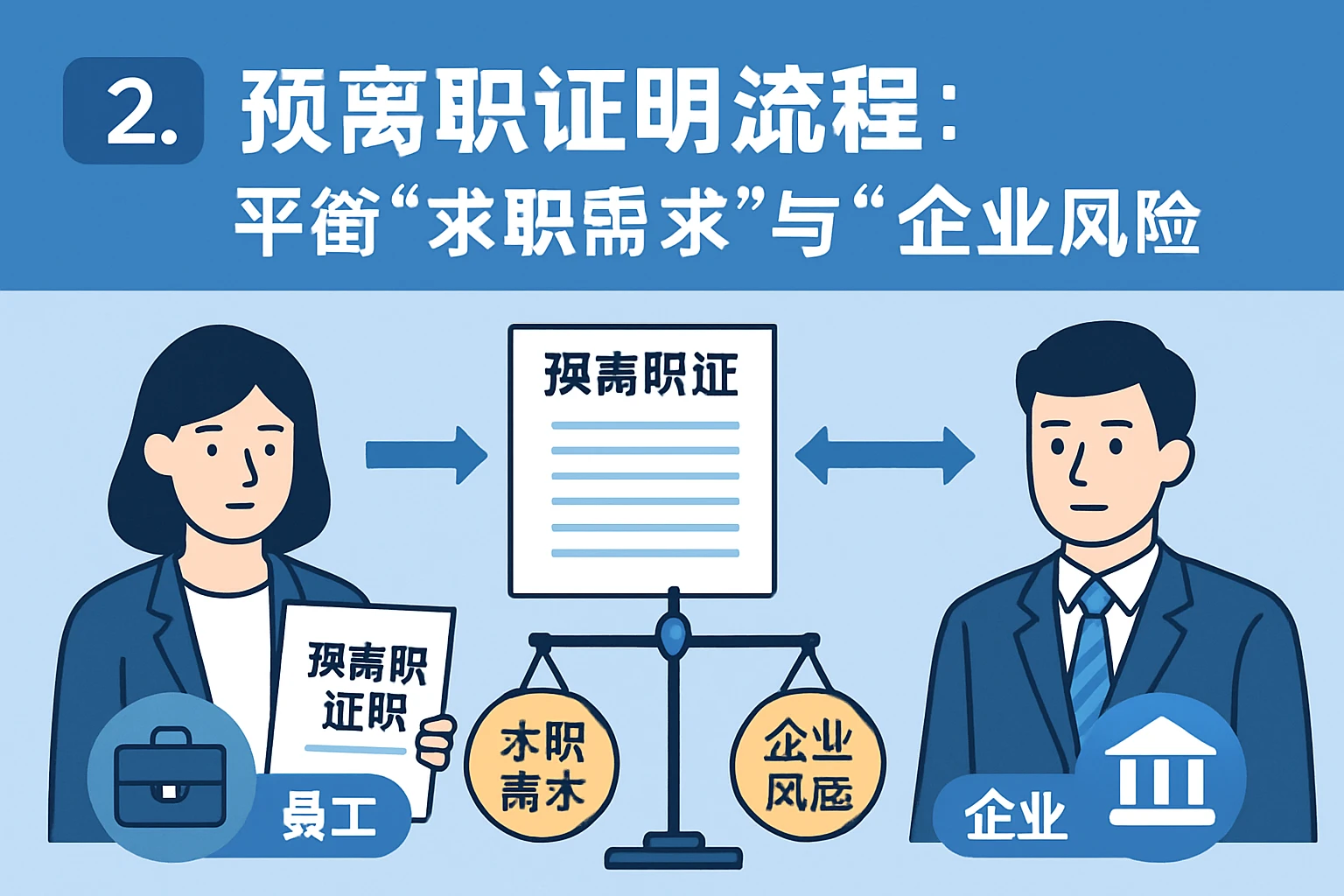 2. 预离职证明流程：平衡“求职需求”与“企业风险”