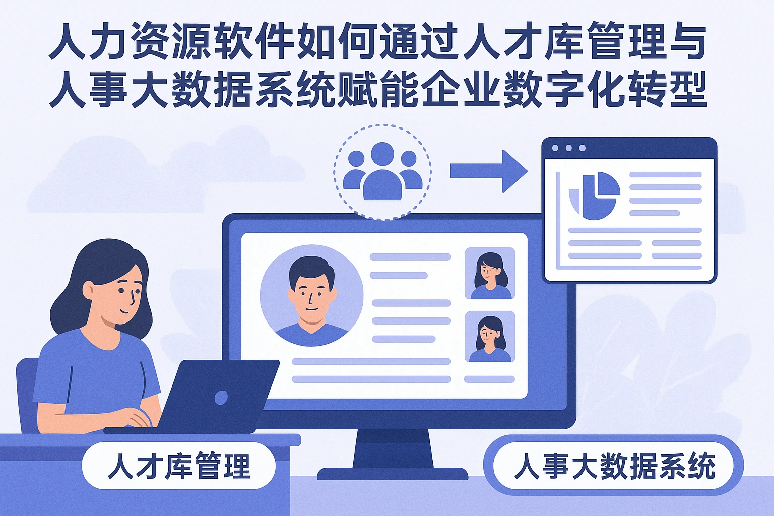 人力资源软件如何通过人才库管理与人事大数据系统赋能企业数字化转型