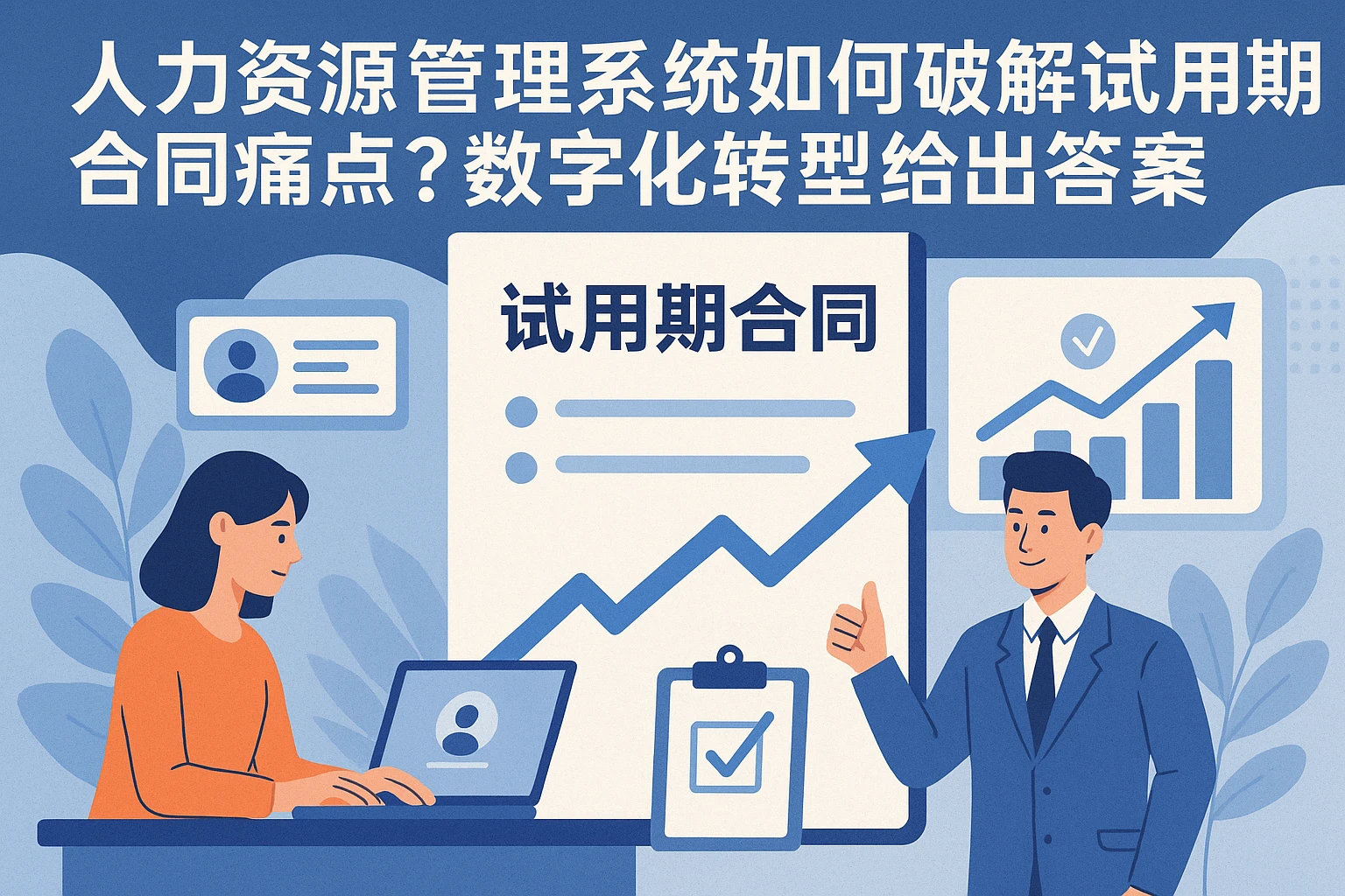 人力资源管理系统如何破解试用期合同痛点？数字化转型给出答案