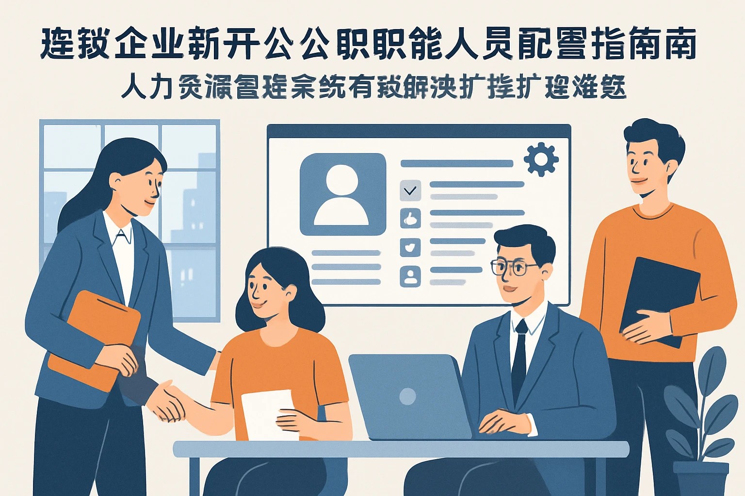 连锁企业新开办公室职能人员配备指南：人力资源管理系统助力高效解决扩张难题
