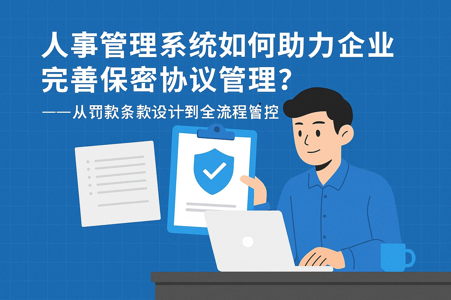 人事管理系统如何助力企业完善保密协议管理？——从罚款条款设计到全流程管控