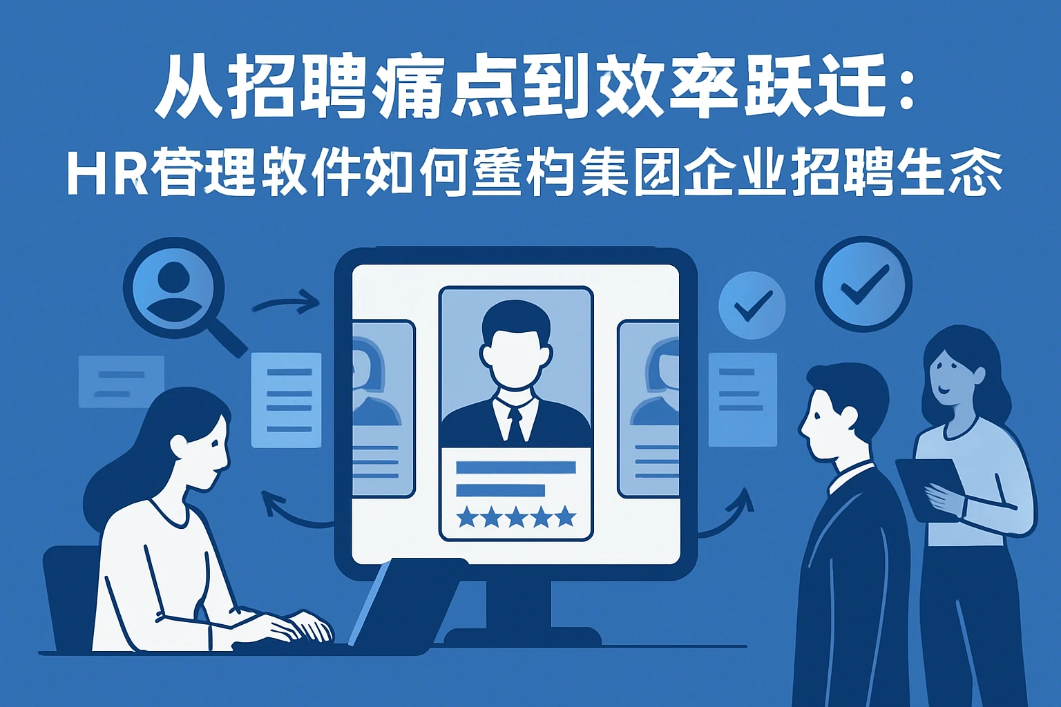 从招聘痛点到效率跃迁：HR管理软件如何重构集团企业招聘生态？