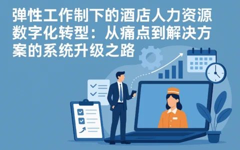 弹性工作制下的酒店人力资源数字化转型：从痛点到解决方案的系统升级之路
