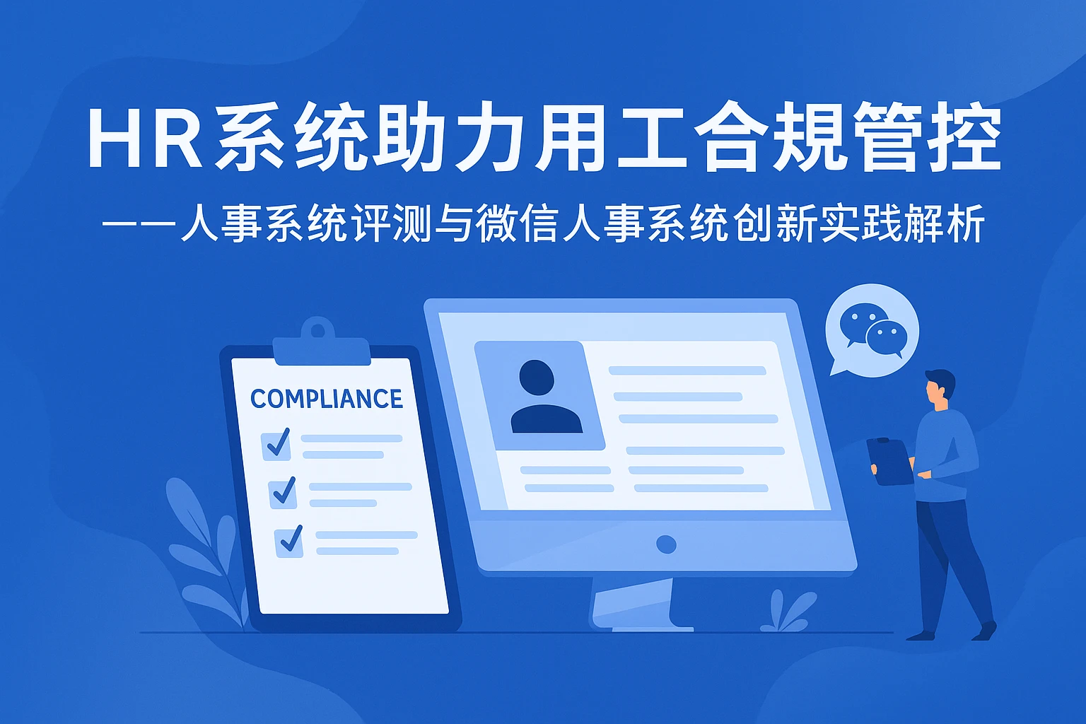 HR系统助力用工合规管控——人事系统评测与微信人事系统创新实践解析