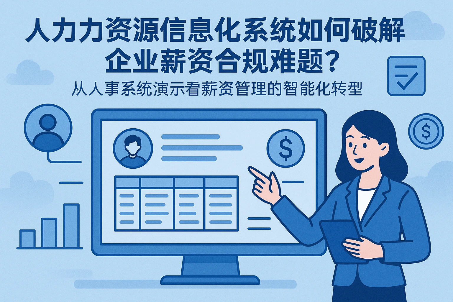 人力资源信息化系统如何破解企业薪资合规难题？——从人事系统演示看薪资管理的智能化转型