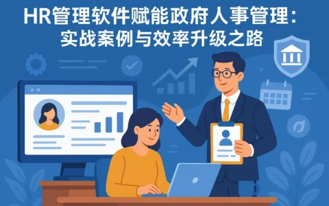 HR管理软件赋能政府人事管理：实战案例与效率升级之路