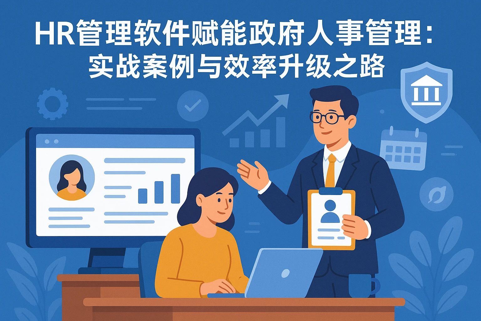 HR管理软件赋能政府人事管理：实战案例与效率升级之路