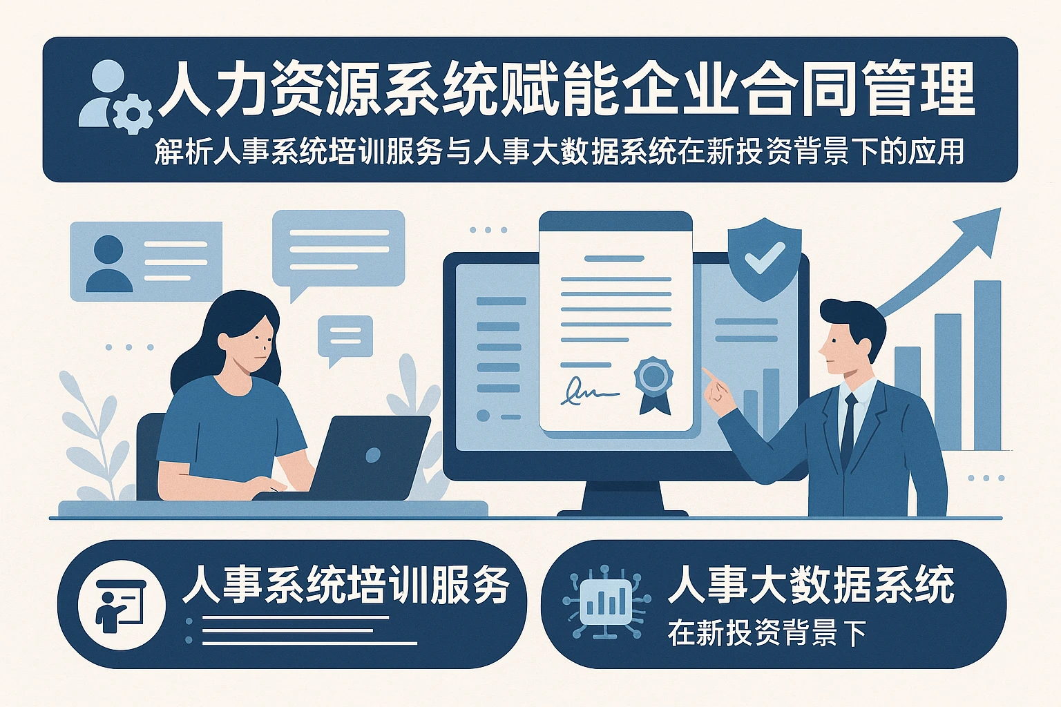 人力资源系统赋能企业合同管理——解析人事系统培训服务与人事大数据系统在新投资背景下的应用