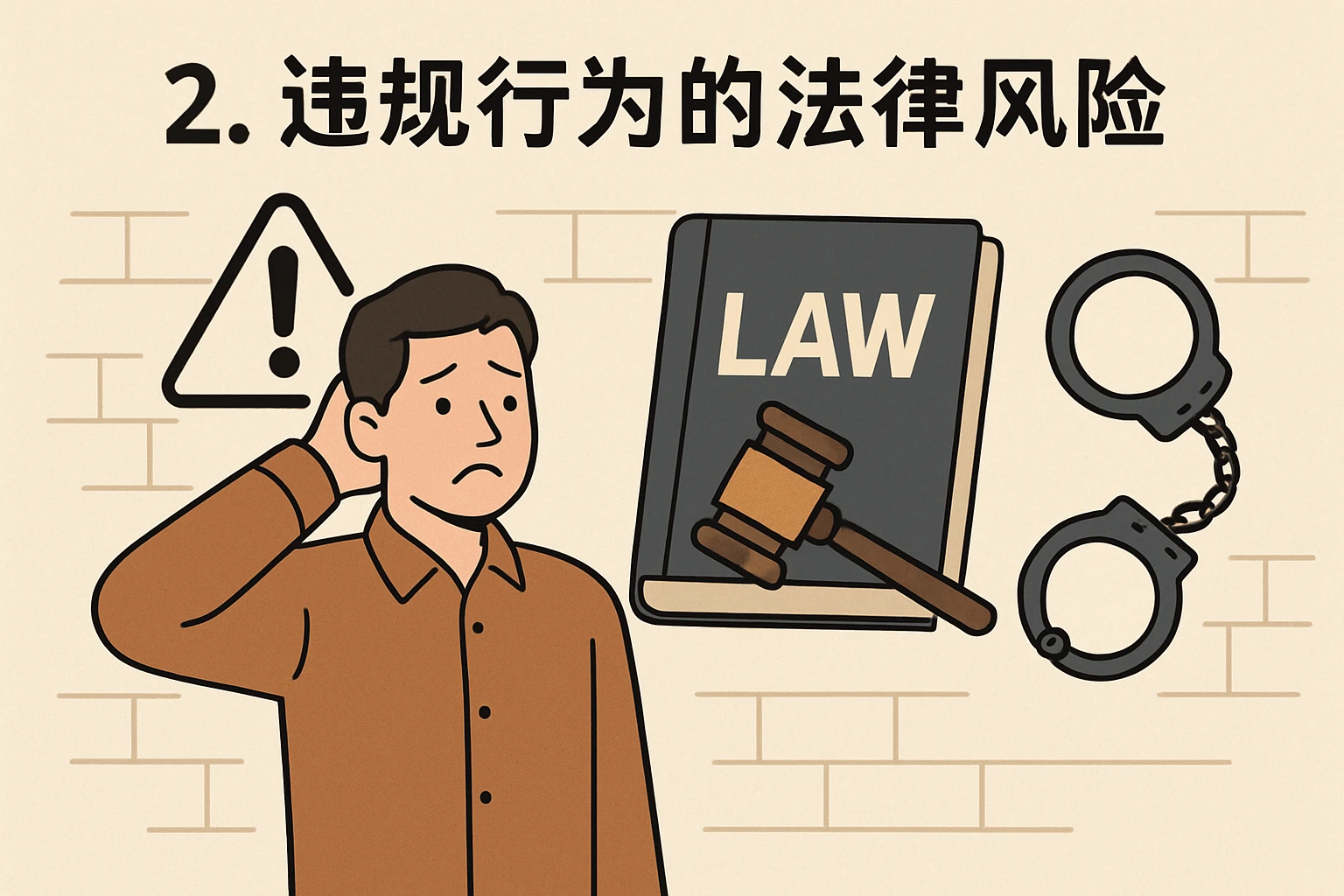 2. 违规行为的法律风险