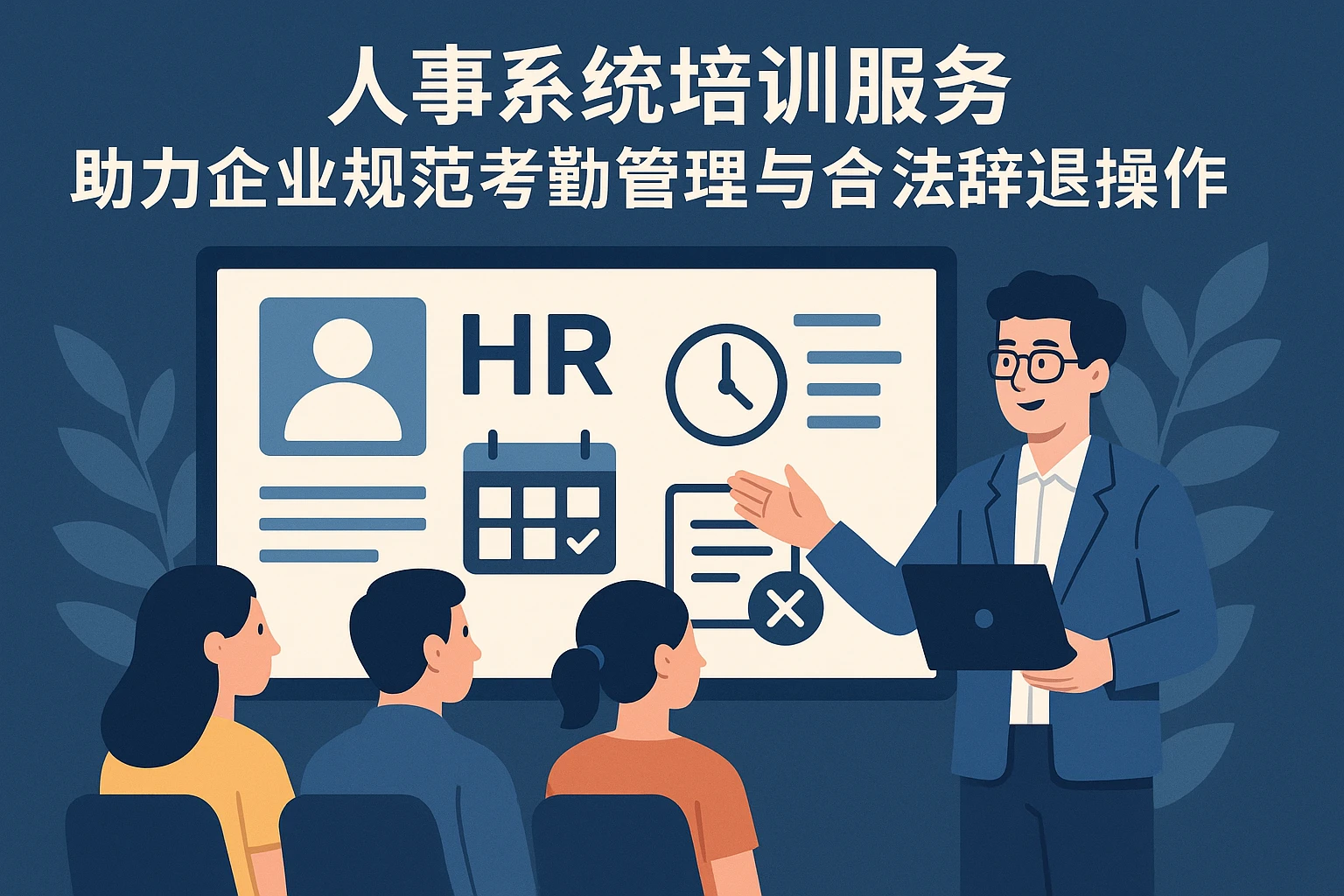 人事系统培训服务助力企业规范考勤管理与合法辞退操作