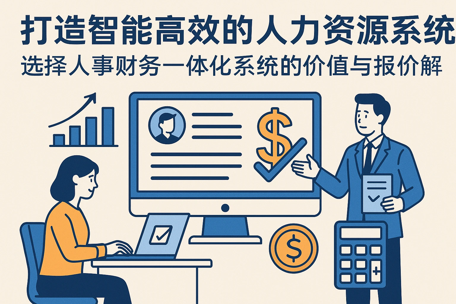 打造智能高效的人力资源系统：选择人事财务一体化系统的价值与报价解析