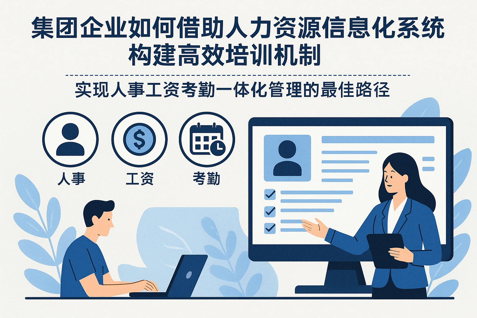 集团企业如何借助人力资源信息化系统构建高效培训机制——实现人事工资考勤一体化管理的最佳路径