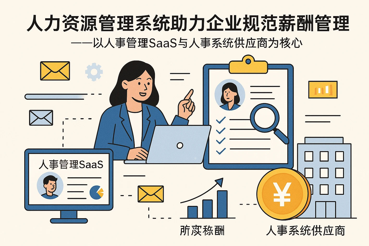 人力资源管理系统助力企业规范薪酬管理——以人事管理SaaS与人事系统供应商为核心