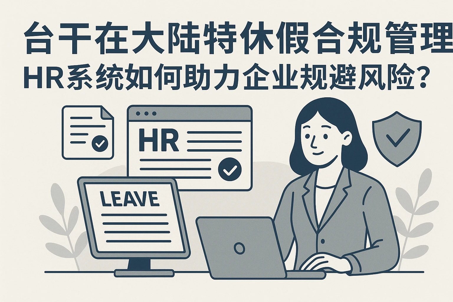 台干在大陆特休假合规管理：HR系统如何助力企业规避风险？