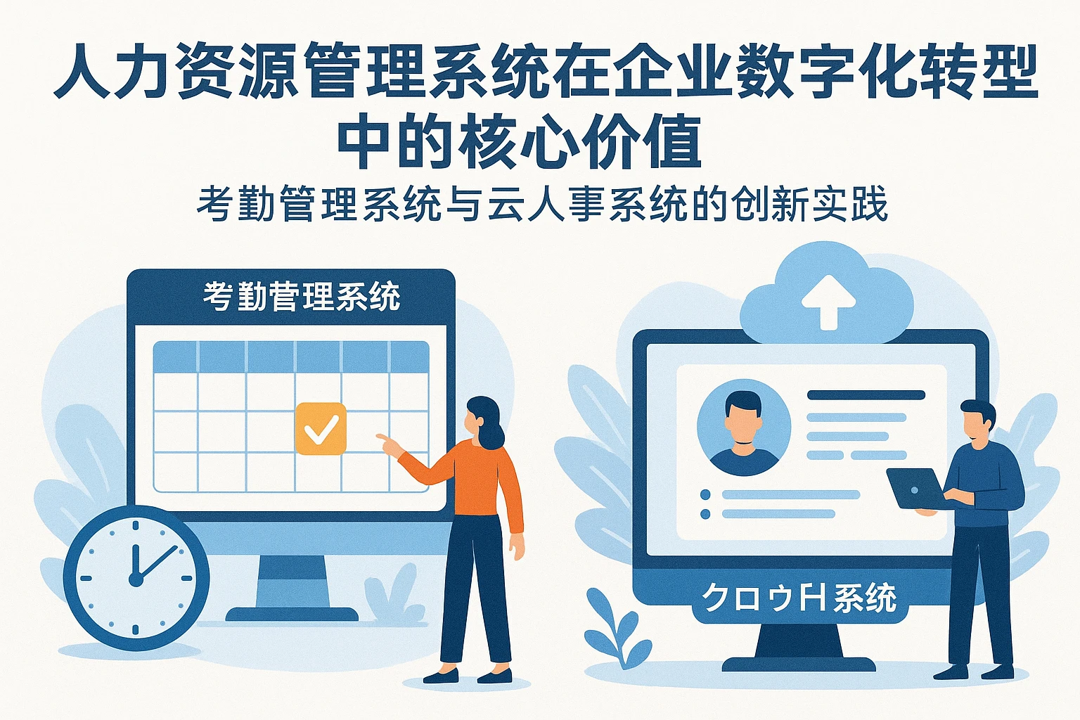 人力资源管理系统在企业数字化转型中的核心价值：考勤管理系统与云人事系统的创新实践