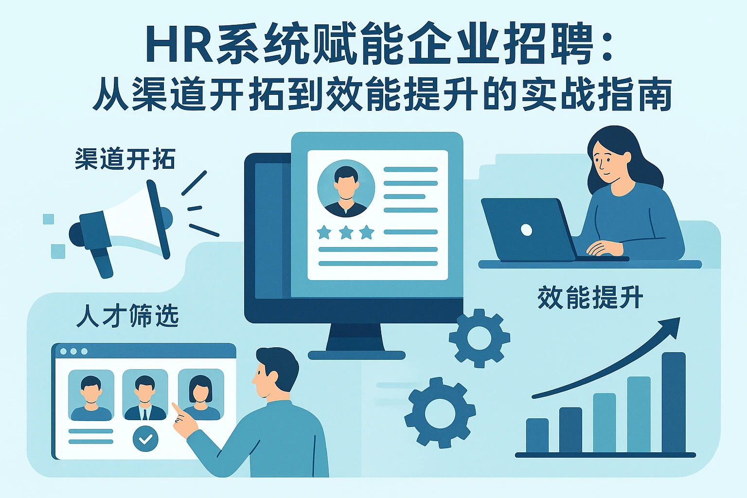HR系统赋能企业招聘：从渠道开拓到效能提升的实战指南