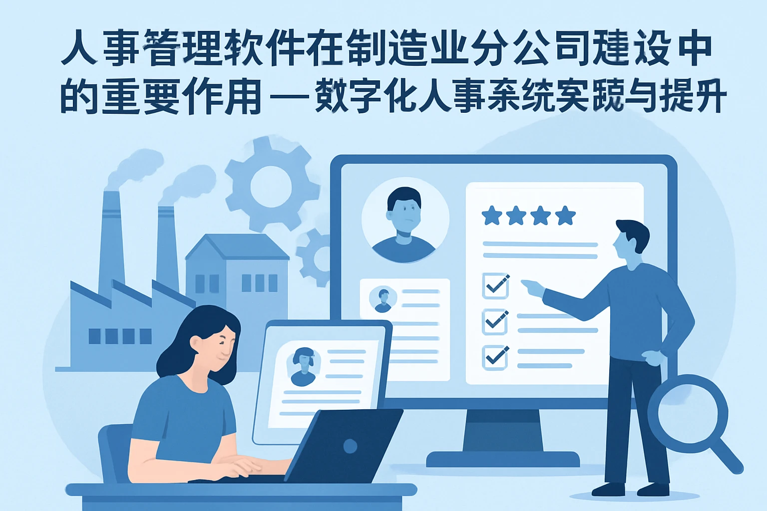 人事管理软件在制造业分公司建设中的重要作用——数字化人事系统的实践与提升