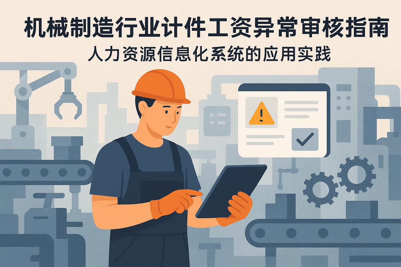 机械制造行业计件工资异常审核指南：人力资源信息化系统的应用实践