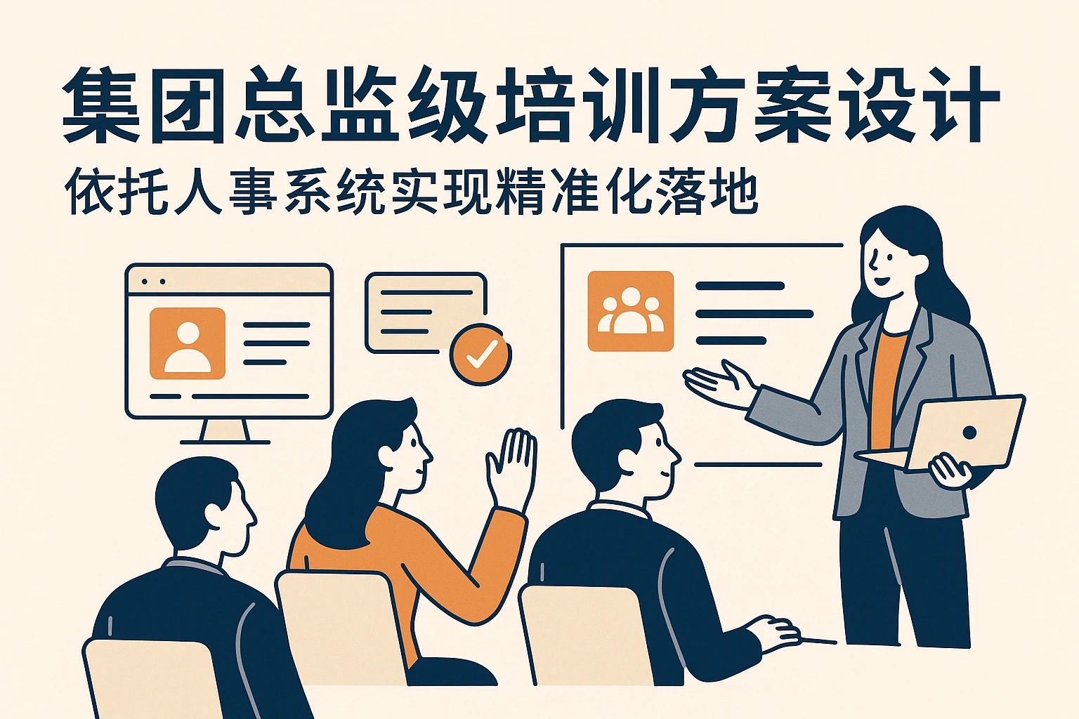 集团总监级培训方案设计：依托人事系统实现精准化落地