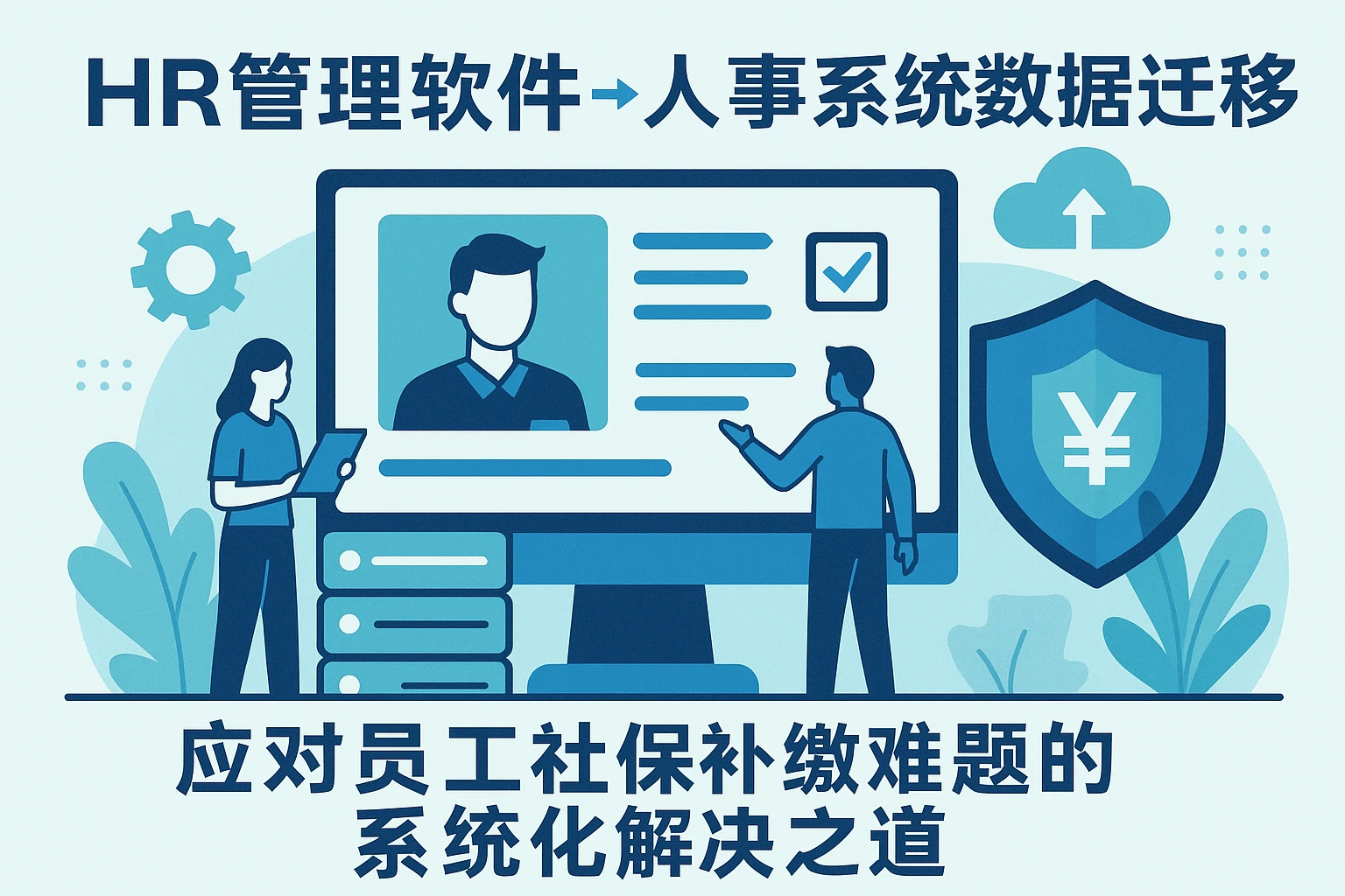 HR管理软件与人事系统数据迁移：应对员工社保补缴难题的系统化解决之道