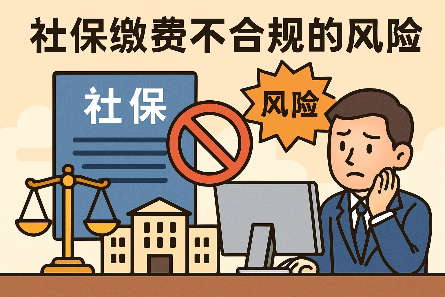 2. 社保缴费不合规的风险