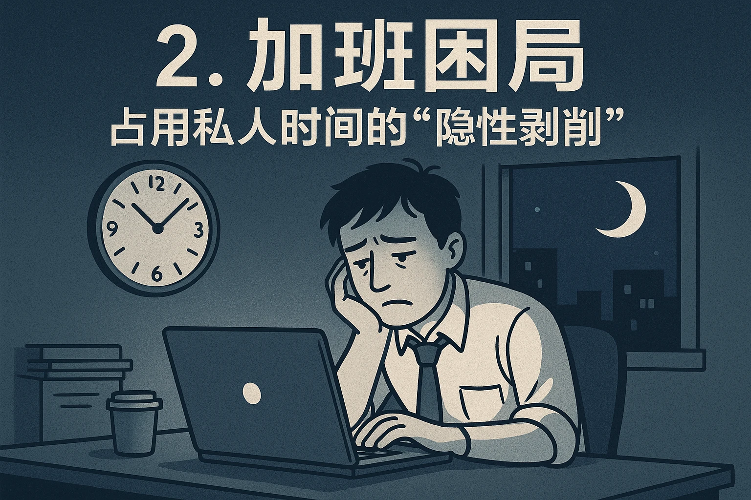 2. 加班困局：占用私人时间的“隐性剥削”