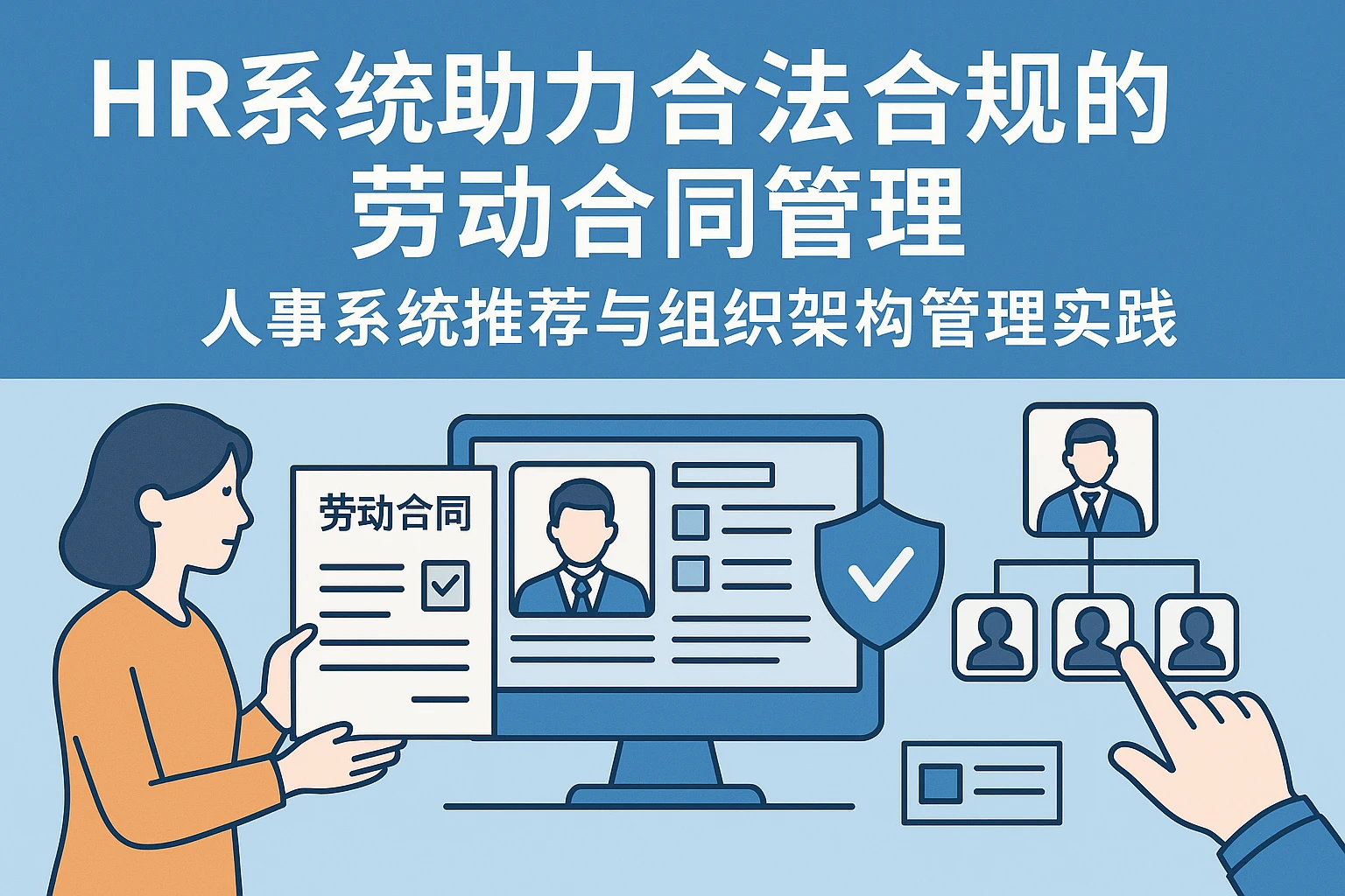 HR系统助力合法合规的劳动合同管理——人事系统推荐与组织架构管理实践
