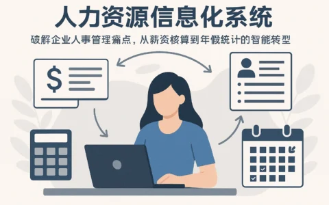人力资源信息化系统：破解企业人事管理痛点，从薪资核算到年假统计的智能转型