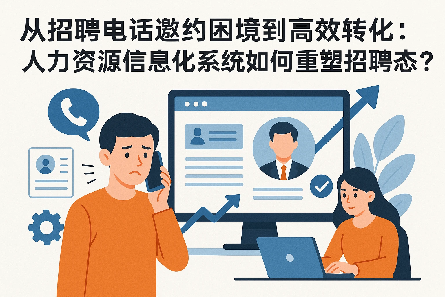 从招聘电话邀约困境到高效转化：人力资源信息化系统如何重塑招聘姿态？