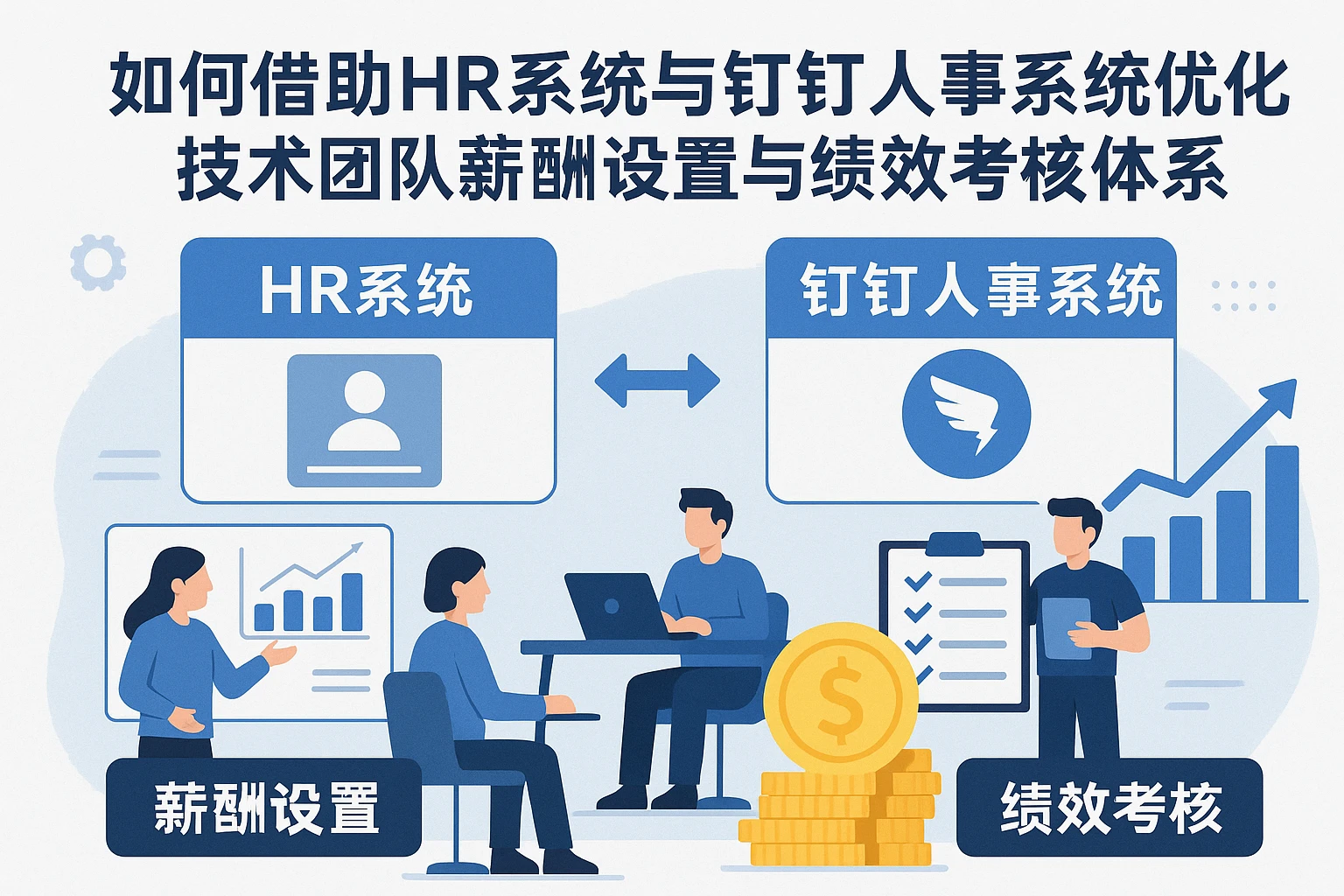 如何借助HR系统与钉钉人事系统优化技术团队薪酬设置与绩效考核体系