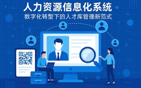 人力资源信息化系统：数字化转型下的人才库管理新范式