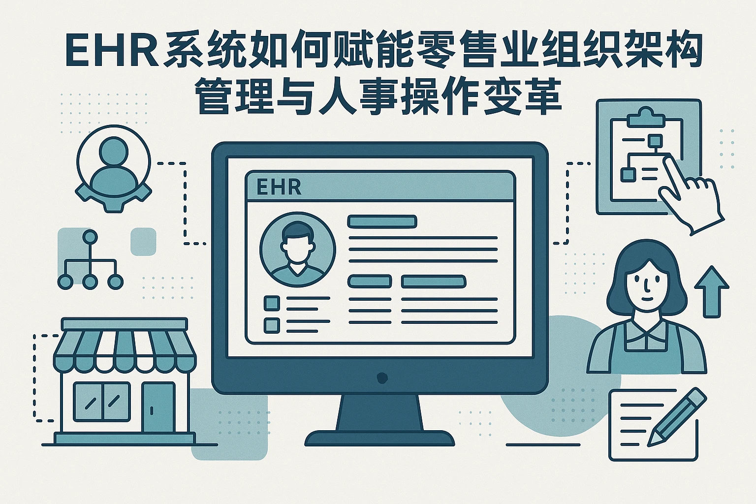 EHR系统如何赋能零售业组织架构管理与人事操作变革