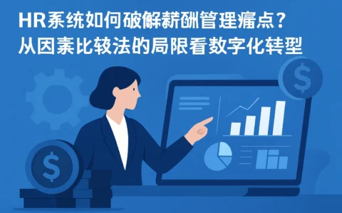 HR系统如何破解薪酬管理痛点？从因素比较法的局限看数字化转型
