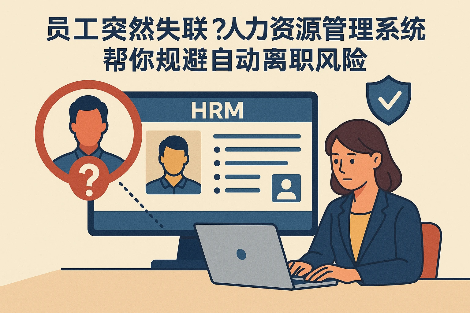 员工突然失联？人力资源管理系统帮你规避自动离职风险