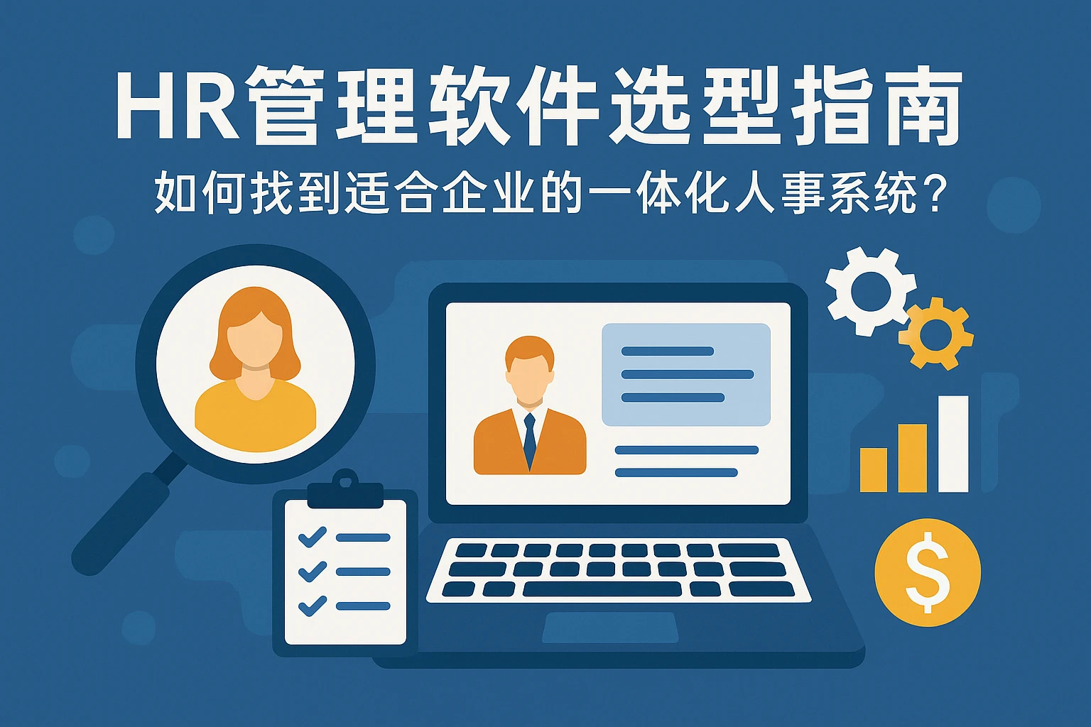 HR管理软件选型指南：如何找到适合企业的一体化人事系统？