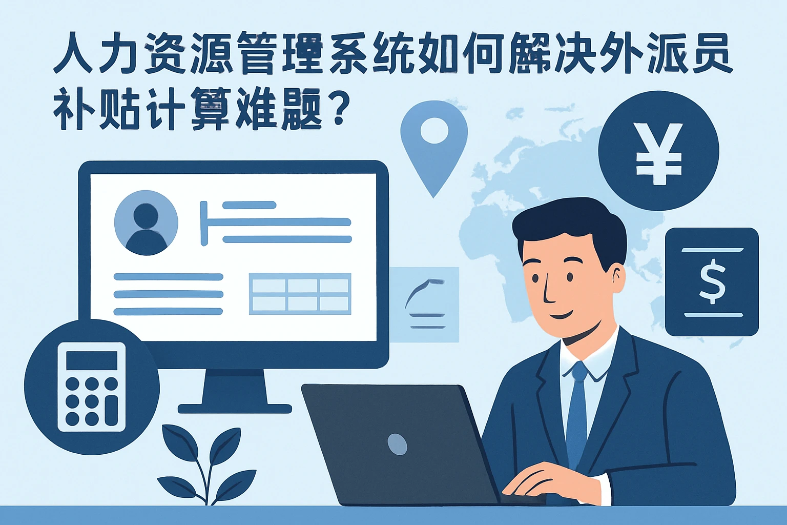 人力资源管理系统如何解决外派员工补贴计算难题？