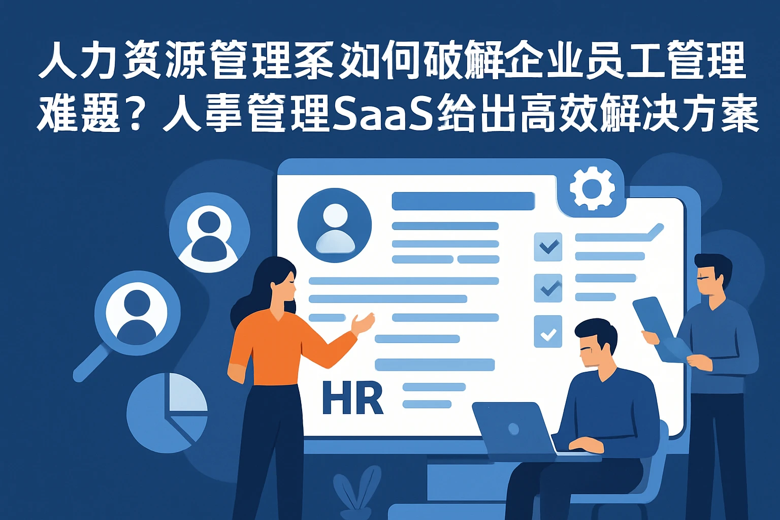 人力资源管理系统如何破解企业员工管理难题？人事管理SaaS给出高效解决方案