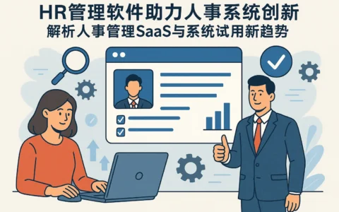 HR管理软件助力人事系统创新——解析人事管理SaaS与系统试用新趋势