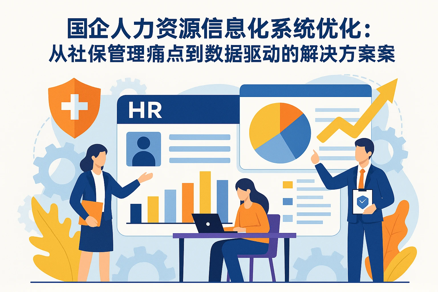 国企人力资源信息化系统优化：从社保管理痛点到数据驱动的解决方案
