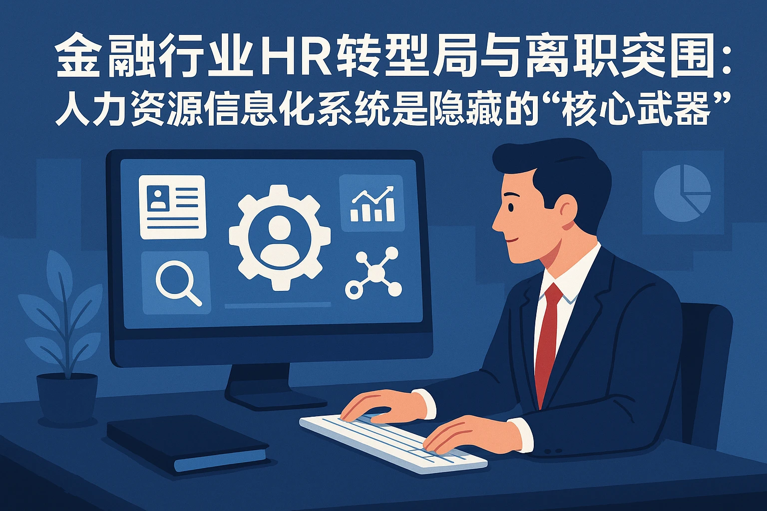 金融行业HR转型与离职突围：人力资源信息化系统是隐藏的“核心武器”