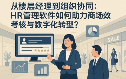 从楼层经理到组织协同：HR管理软件如何助力商场绩效考核与数字化转型？