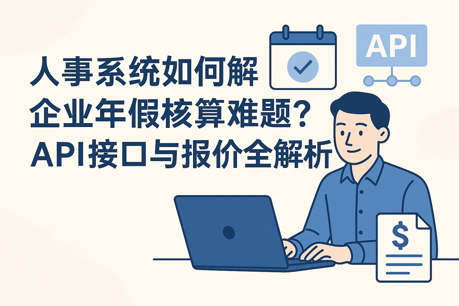 人事系统如何解决企业年假核算难题？API接口与报价全解析
