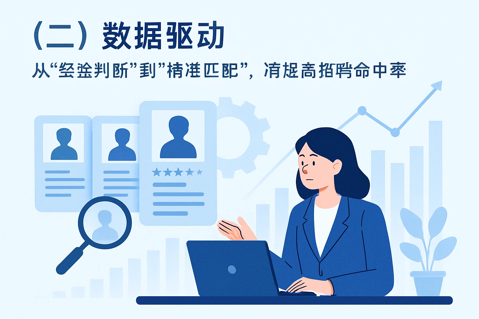 （二）数据驱动：从“经验判断”到“精准匹配”，提高招聘命中率