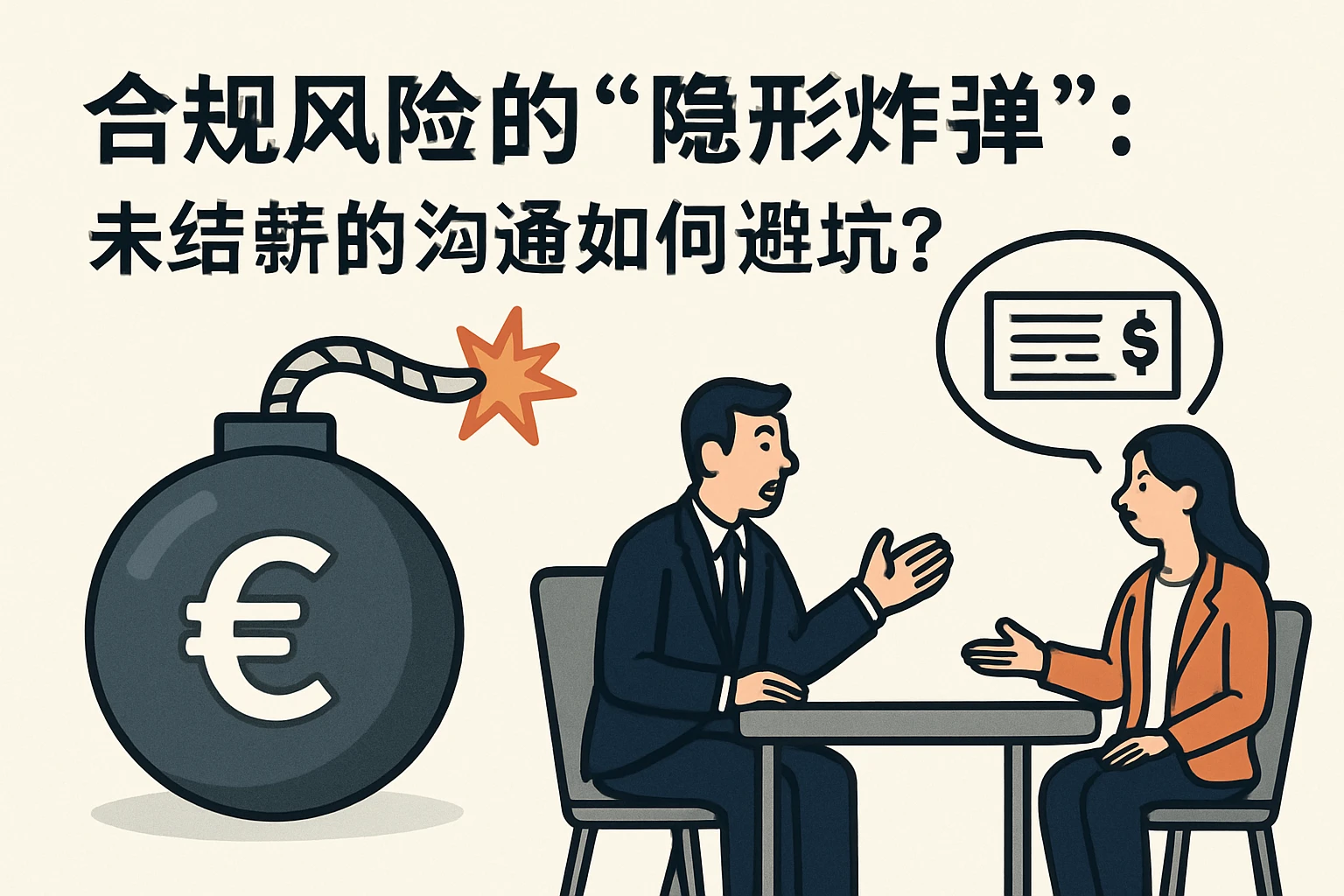 2. 合规风险的“隐形炸弹”：未结薪的沟通如何避坑？