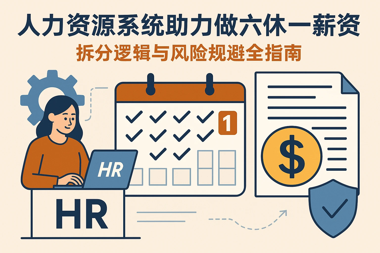 人力资源系统助力做六休一薪资合规：拆分逻辑与风险规避全指南