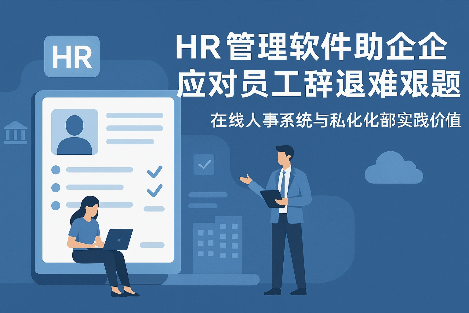 HR管理软件助力企业应对员工调岗辞退难题——在线人事系统与私有化部署的实践价值