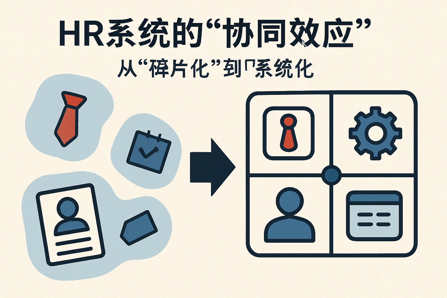 2. HR系统的“协同效应”：从“碎片化”到“系统化”